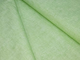 PISTA GREEN PLAIN PREMIUM MIX LINEN SHIRT FABRIC.